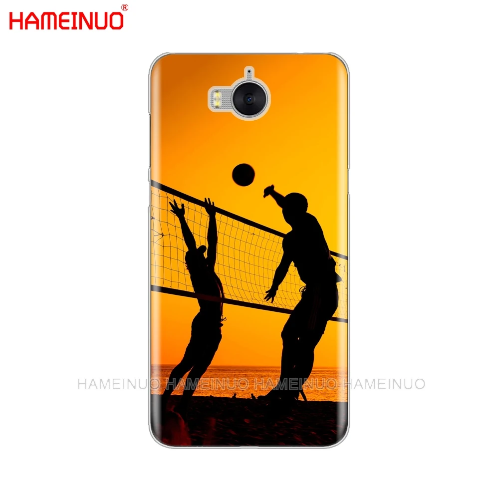 HAMEINUO огонь волейбол спорт воды сотовый телефон чехол для huawei honor 3C 4X 4C 5C 5X 6 7 Y3 Y6 Y5 2