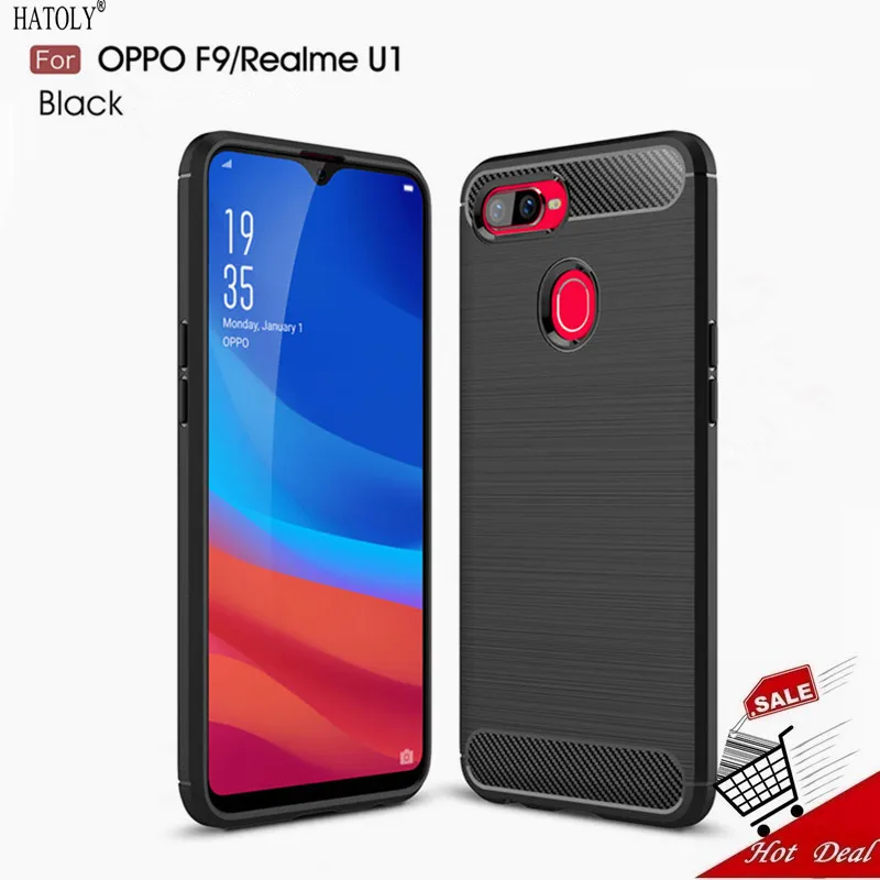 Высококачественный защитный чехол для OPPO Realme U1 Силиконовый противоударный