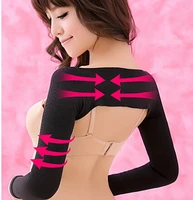 women control shoulder warmer slimming arm belt message upper arms tops seamless burning arm shaper