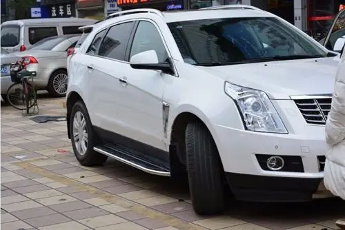 Подножка из нержавеющей стали для CADILLAC SRX 2010 2011 2012 2013 2014 2015 2016 боковая подножка