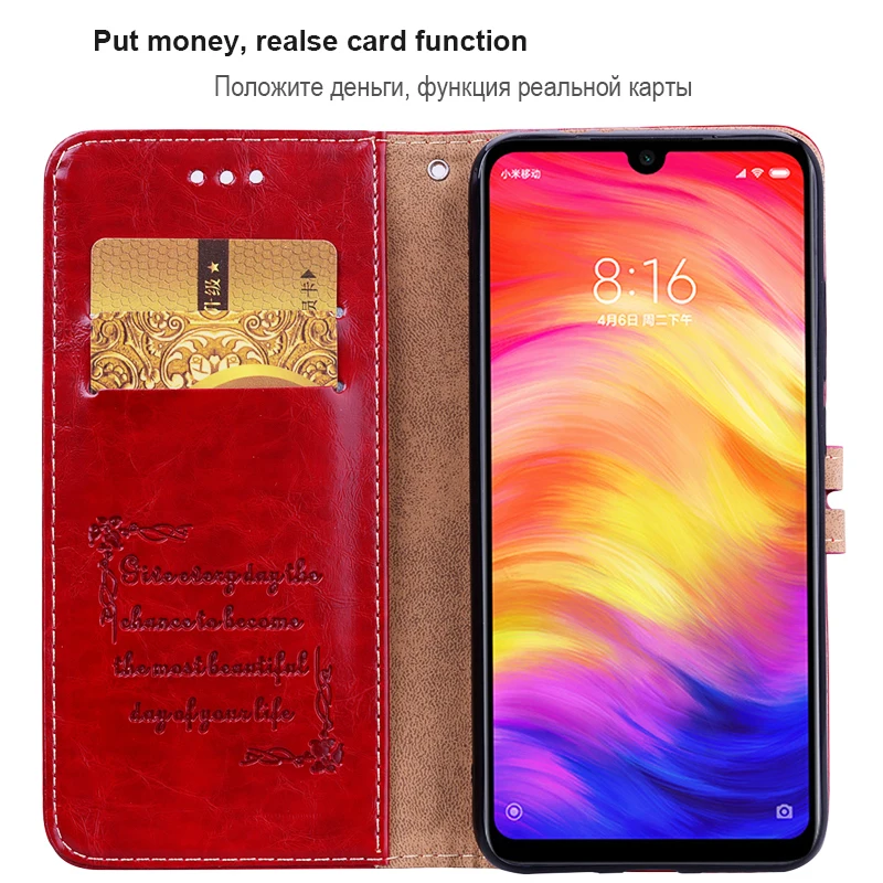 Чехол книжка из кожи для Xiaomi Redmi Go Note 7 6 5 Pro 4 Global 4X 5A Prime 6A Plus Mi 8 SE 6X 5X A2 Lite A1 чехол