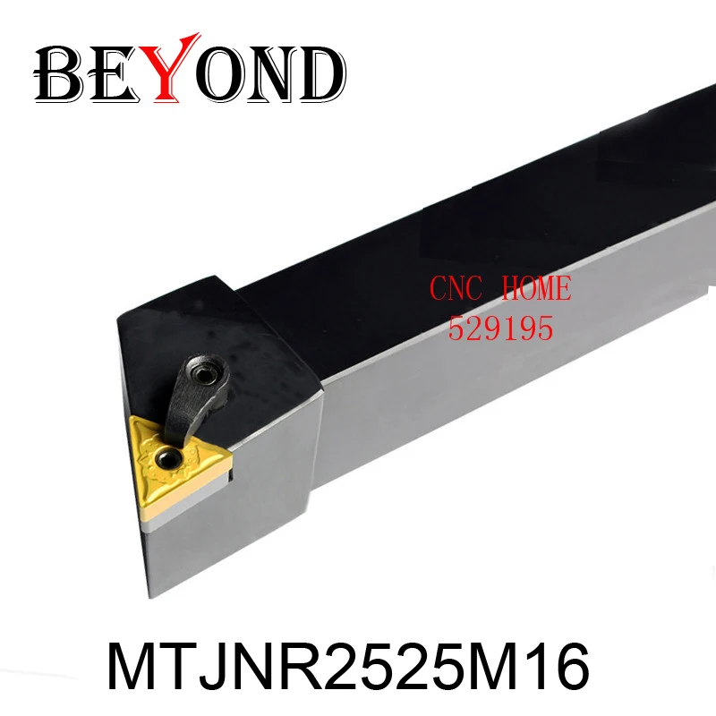 Держатель внешнего токарного инструмента BEYOND MTJNR MTJNL MTJNR2525M16 MTJNL2525M16 25 мм держатель