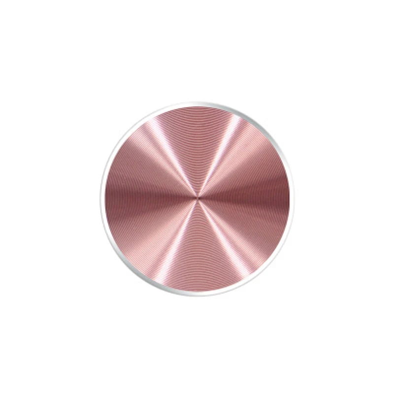 Style1-Rose Golden1 XMXCZKJ металлических пластин магнитное автомобильное крепление Замена Наборы с 3 м клей для мобильного телефона магнит держатель аксессуары для ванной комнаты металлическая пластина - Цвет: Style1-Rose Golden1