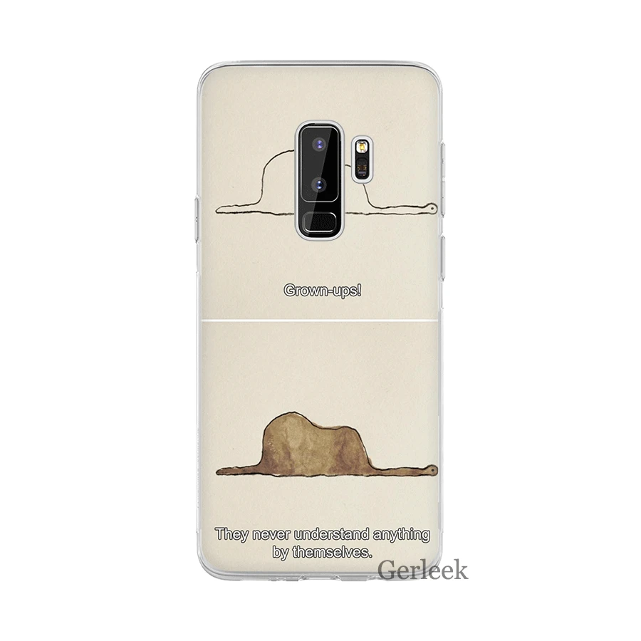 Чехол для телефона Desxz Little Prince Samsung Galaxy S3 S4 S5 S6 S7 Edge S8 S9 S10 S10e Plus Note 8 9 | Мобильные