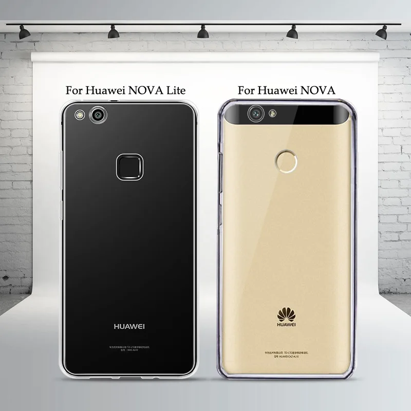 YongYue Slim Silicone Case shell For Huawei NOVA Lite Transparent Rear Cover nova lite Phone Protection Soft Shell 5.0inch |