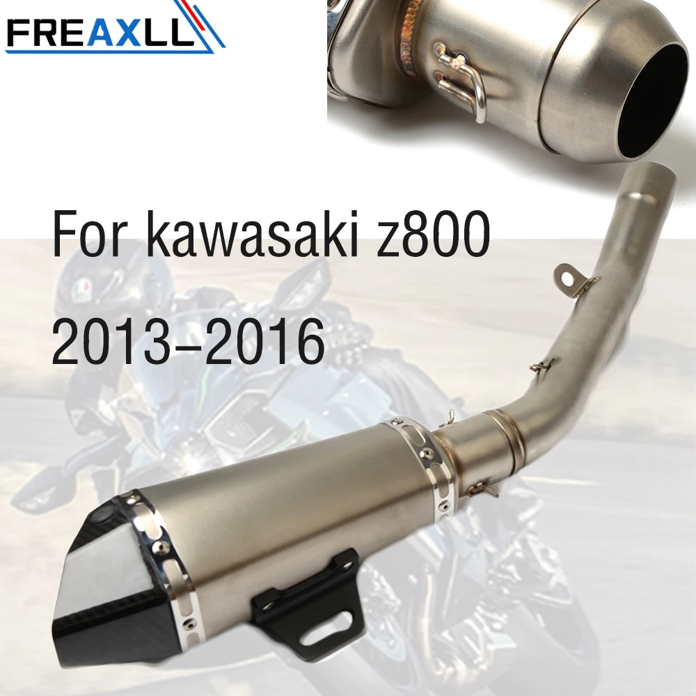 Выхлопная система для мотоциклов kawasaki z800 Z 800 13 16 глушитель выхлопной трубы