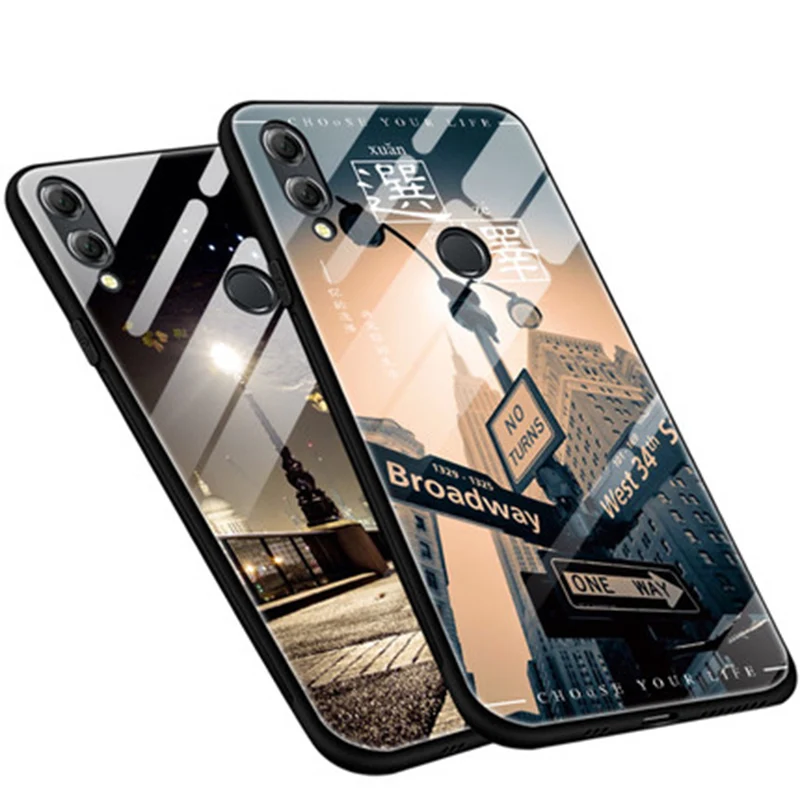 2 шт. закаленное Стекло чехол для huawei Honor 8X Max Защитные чехлы 8 XMax coque Honor8X крышка