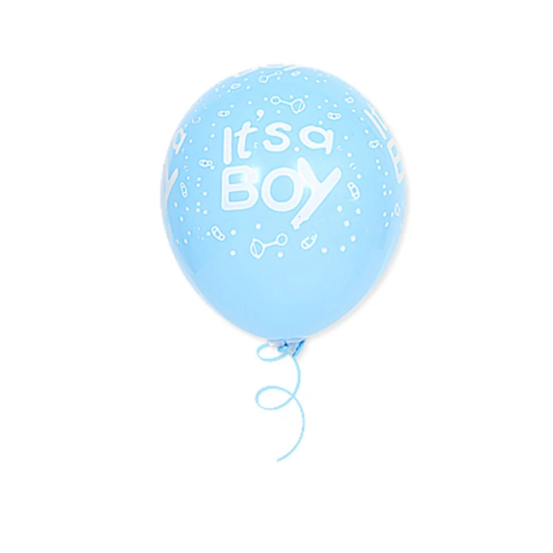 Круглые латексные воздушные шары It's A Boy или Girl украшение для вечеринки в честь