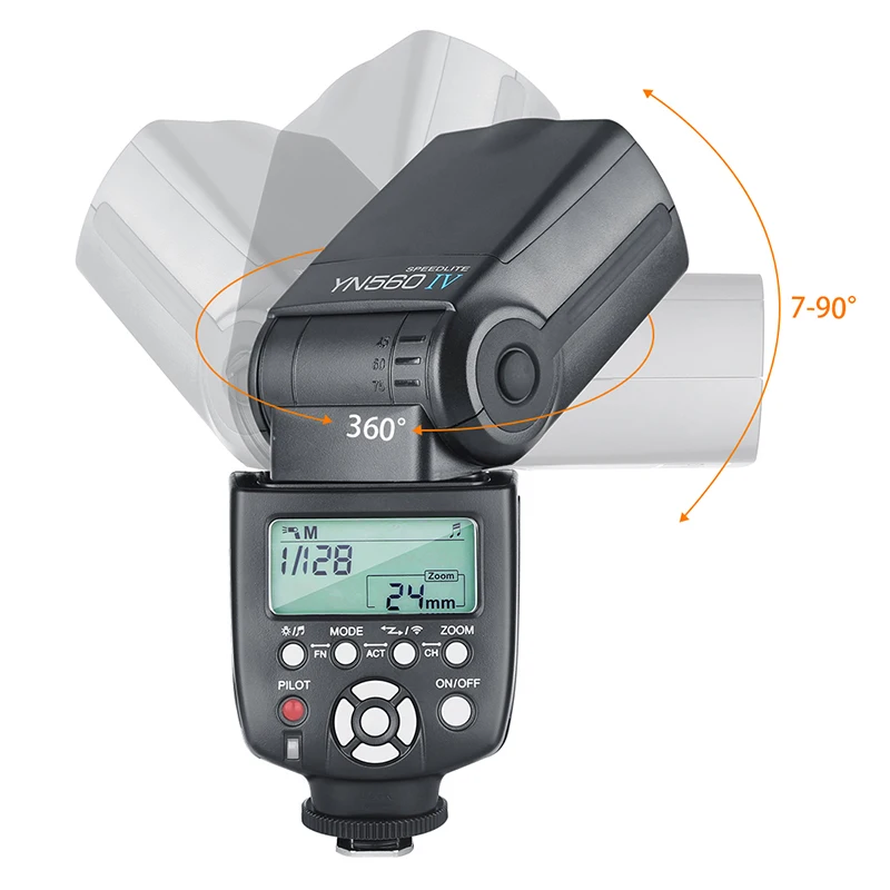 YONGNUO YN560 IV Беспроводная вспышка Speedlite Master для камер Canon Nikon Olympus Pendax YN560IV |