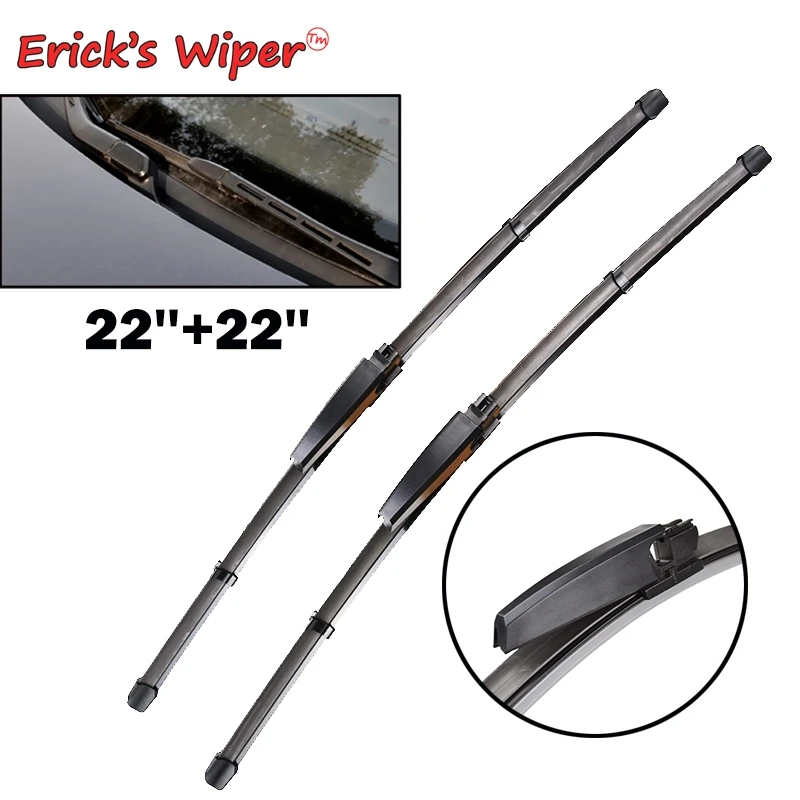 

Erick's Wiper LHD Front Wiper Blades For Mercedes-Benz CLC-Class CL203 2008 - 2011 Windshield Windscreen Front Window 22"+22"