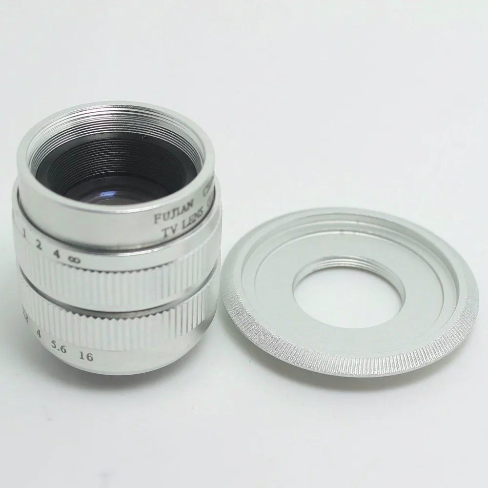 Фуцзянь 35 мм F1.7 CC TV фильмы объектив + C крепление к Sony E:NEX3 NEX-C3 NEX5 NEX5N NEX5R A6000 A6300 A6500 NEX5T