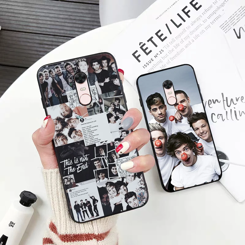 Высококачественный защитный силиконовый чехол Lavaza One Direction для Xiaomi Redmi 4A 4X 5 5A 6 6A 7 7A