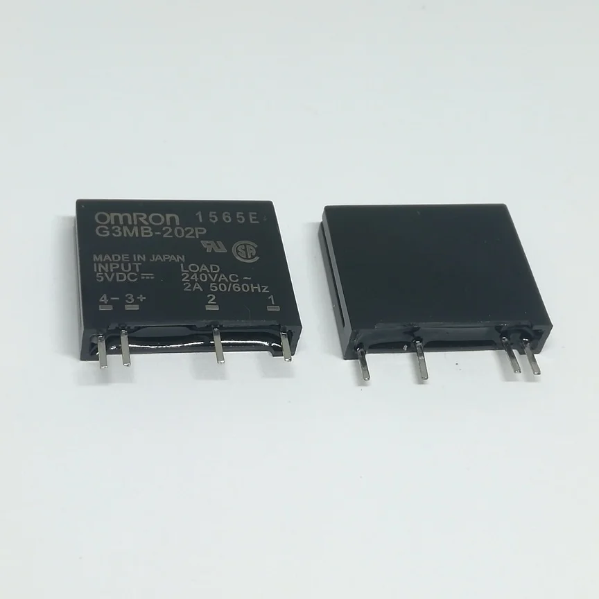 5 шт./лот G3MB 202P 5VDC вход из 240VAC 2A твердотельные реле постоянного тока|Реле| |
