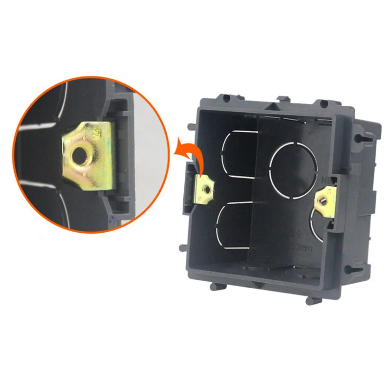 Новинка 2018 2 шт. настоящий высококачественный выключатель панель поверхностного