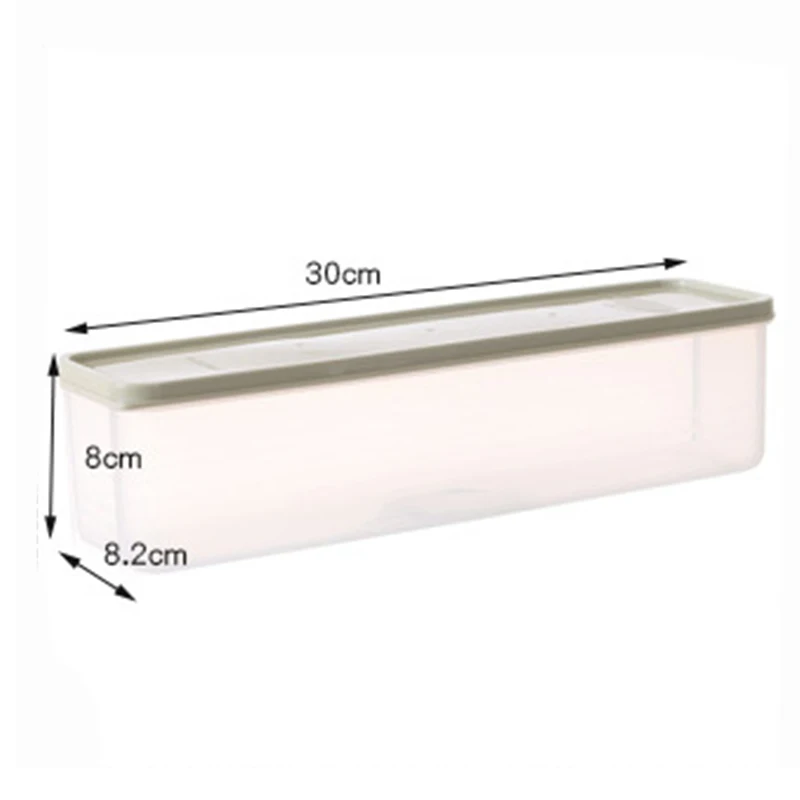 Коробка для хранения продуктов спагетти лапша контейнер круп зерна герметичная