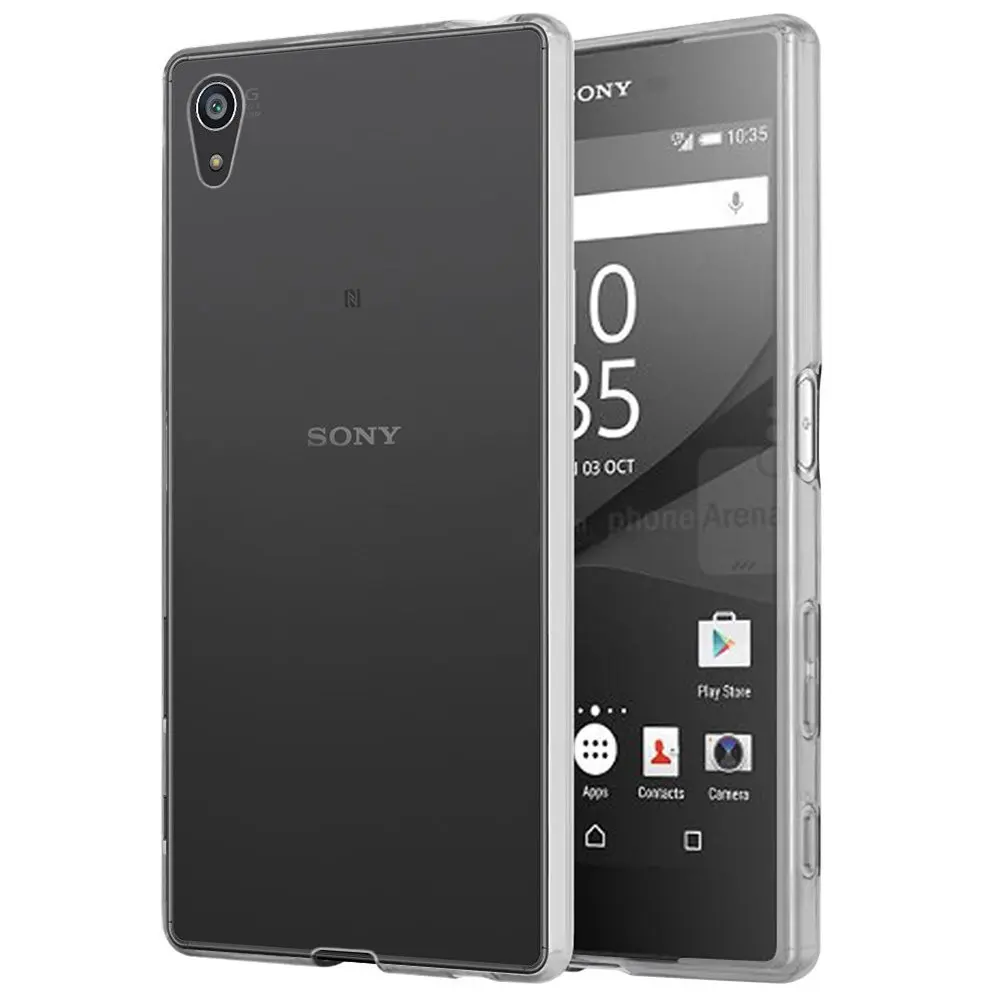 Ультра тонкий чехол для sony Xperia L1 XZ1 XR XZ X XA XA1 Ultra XP Z5 Z4 Z3 C5 C4 e5 компактный премиум мини