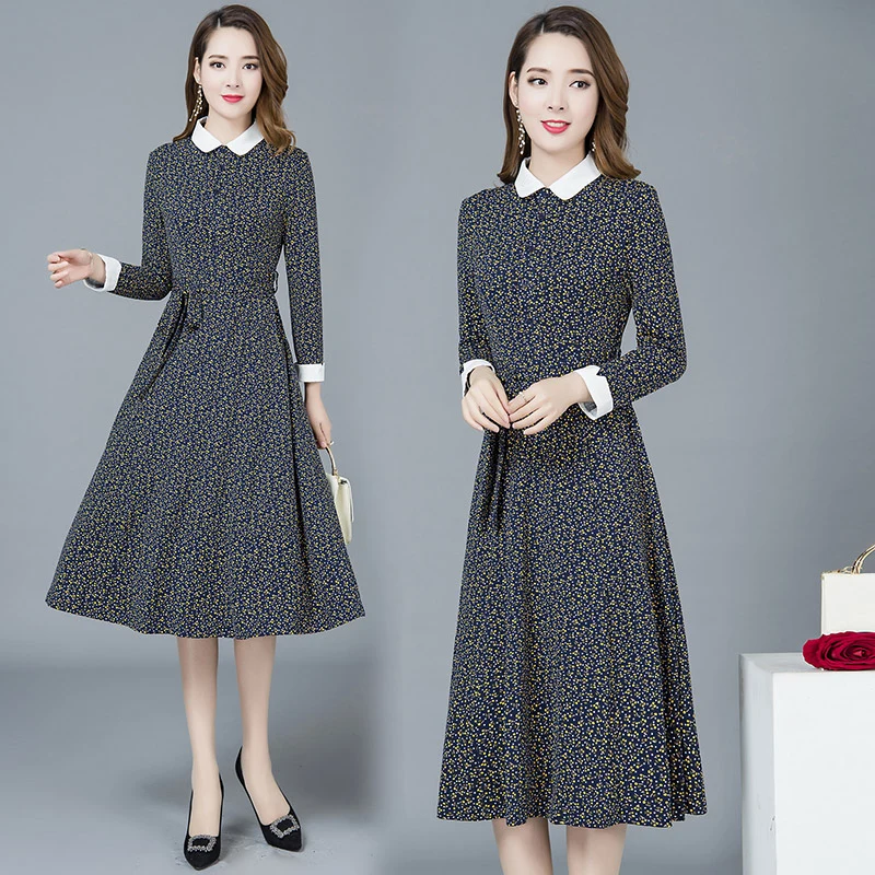 Плюс размер 4XL платье миди с принтом Vestido De Festa офисное для женщин Vestidos модное