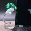 USB flashing small fan Creative DIY modification of custom mini LED light emitting | Дом и сад