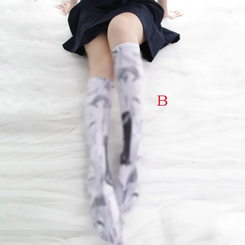 stockingsB Ahegao Ahe, бикини, сексуальный женский комплект нижнего белья, милые лоли, штаны, носки, highhighs, pbriets, бюстгальтер, Т-образные стринги, косплей, шимапан, юбка - Цвет: stockingsB