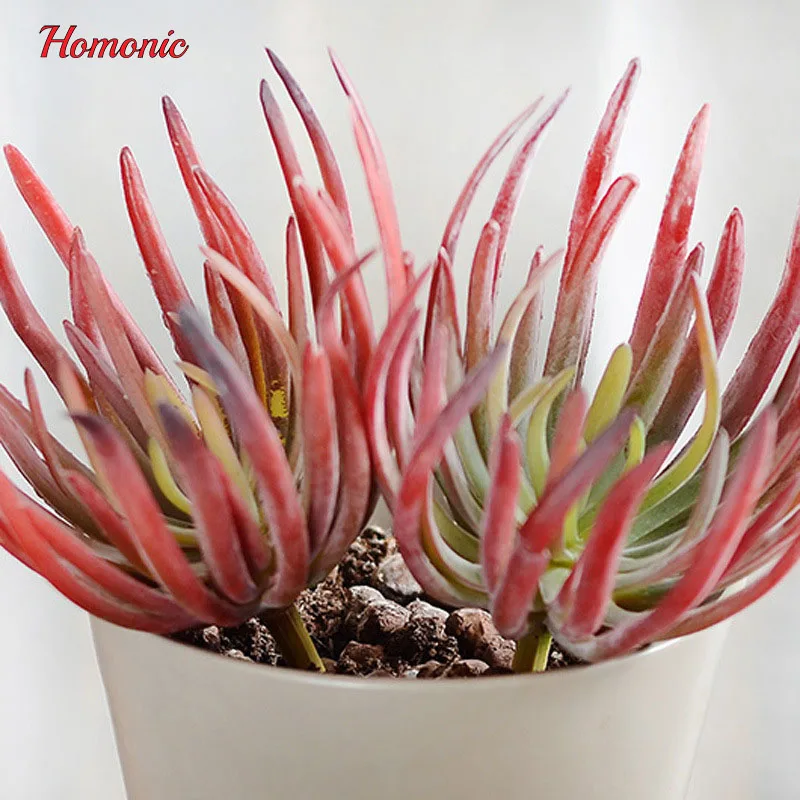 Пластичный сочные Foral листья поддельные моделирование папоротника искусства