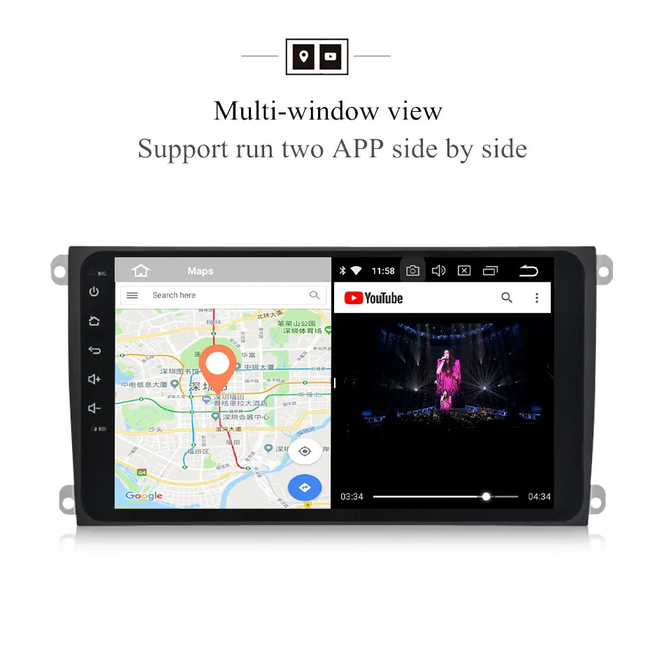 Новое поступление! MEKEDE RK3188 9 дюймов полный сенсорный экран Android 8,1 Автомобильный мультимедийный автомобильный gps dvd-плеер для Porsche Cayenne 2003-2010