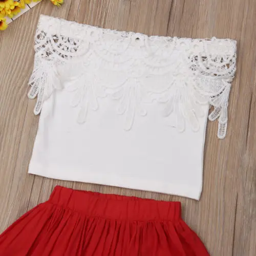 Новинка 2019 года комплект из 2 предметов для маленьких девочек белая кружевная