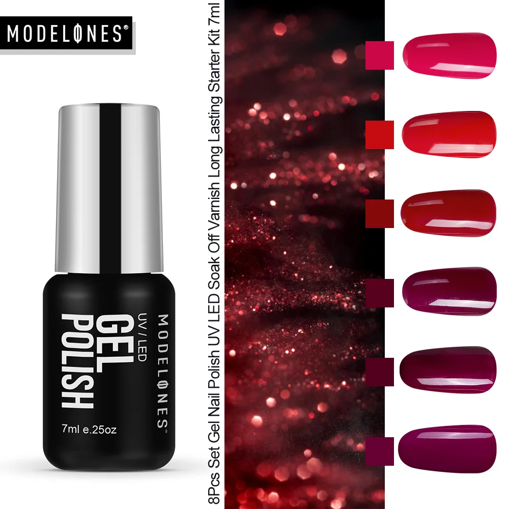MODELONES макияж дизайн ногтей косметика сделай сам впитываемый гель УФ светодиодный