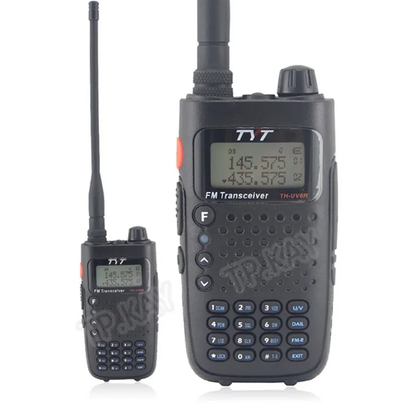 Новая рация TYT TH-UV6R 5 Вт 256CH VHF+ UHF 8 группа скремблер двухдиапазонный VOX фонарик двухдиапазонный двухсторонний радио TH UV6R