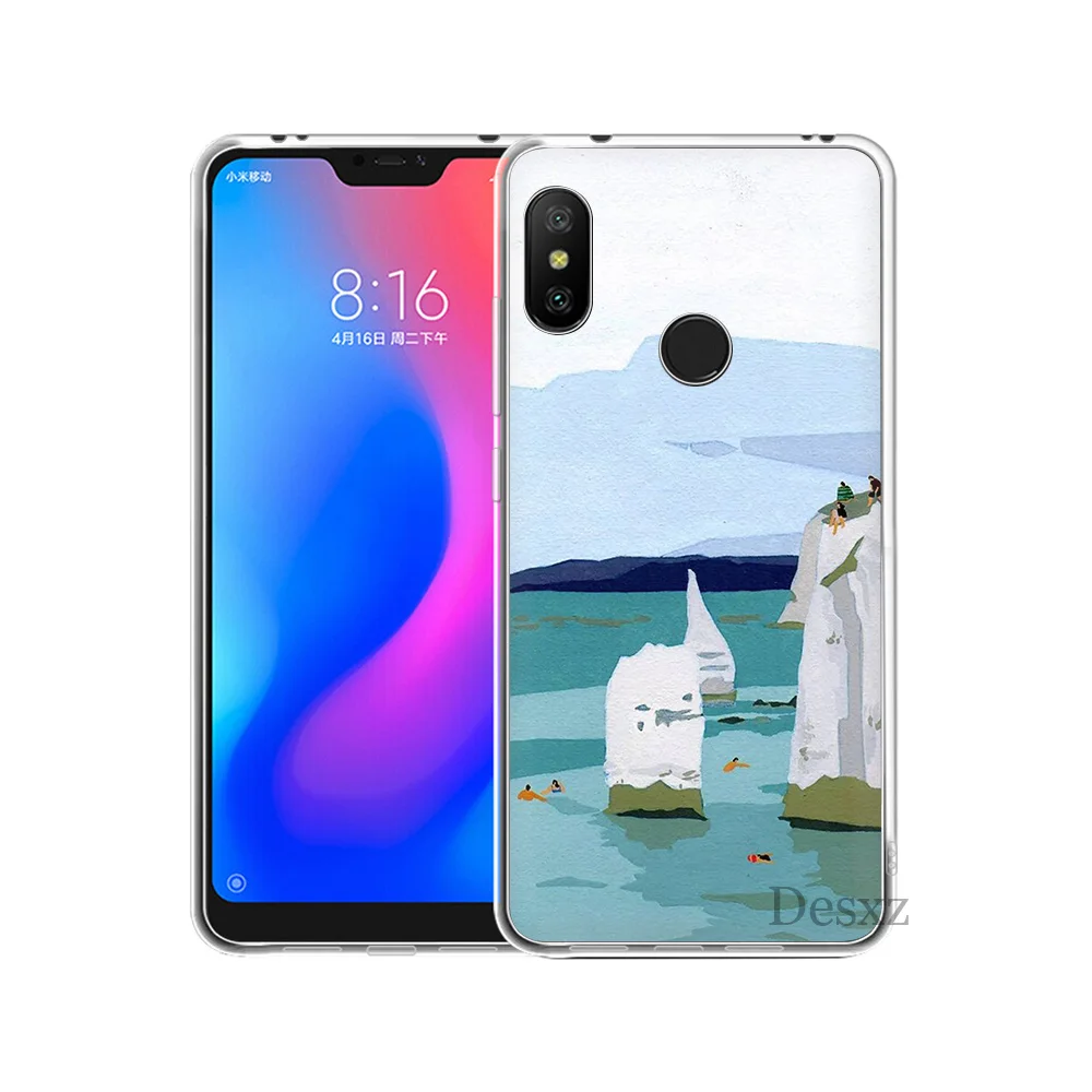 Чехол для телефона летний плавательный бассейн с небом Xiaomi Redmi 3S 3 4 Pro Pro4 Prime 4A 4X 5 5A