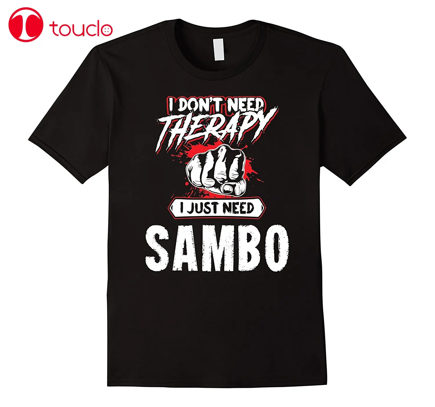 Мода 100% хлопок Sambo футболка подарок мне не нужна терапия! Футболка с
