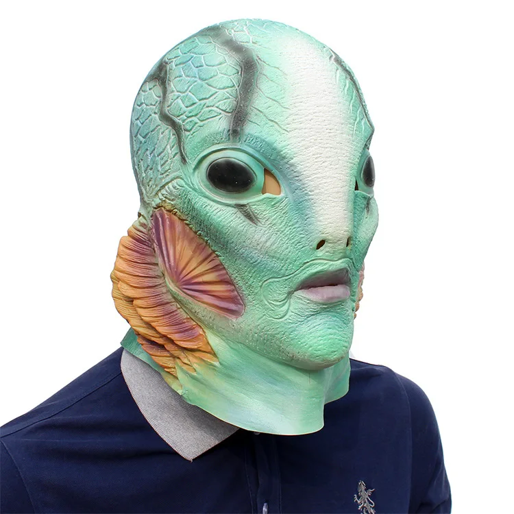Hellboy CosplayBlue маски для взрослых мальчиков и девочек на Хэллоуин Бесплатная