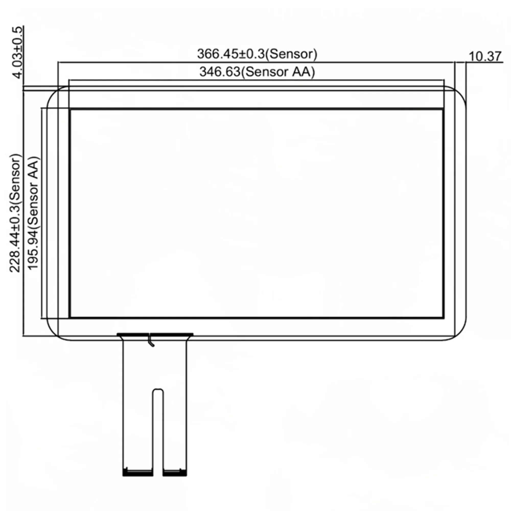 15.6 Inch Touch Capacitive Screen for Order Machine Cash Register DIY 10 Point LCD Modules Drive Free | Электронные компоненты
