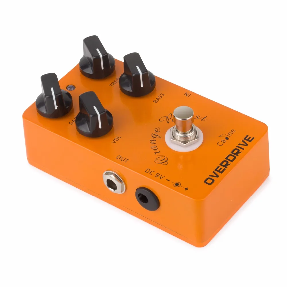 Высокое качество Caline CP-18 OD Orange Burst гитары Эффект педали педаль эффекта овердрайв