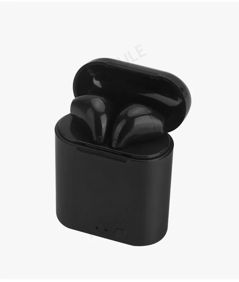 I7 Mini TWS, беспроводные Bluetooth 5,0 наушники, всплывающие двойные наушники с зарядным устройством, микрофон, Спортивная гарнитура для телефона xiaomi huawei