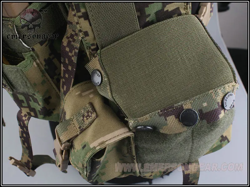 AOR2 EMERSON LBT 1961A-R Тактический нагрудный жилет с рисунком для страйкбола и военная