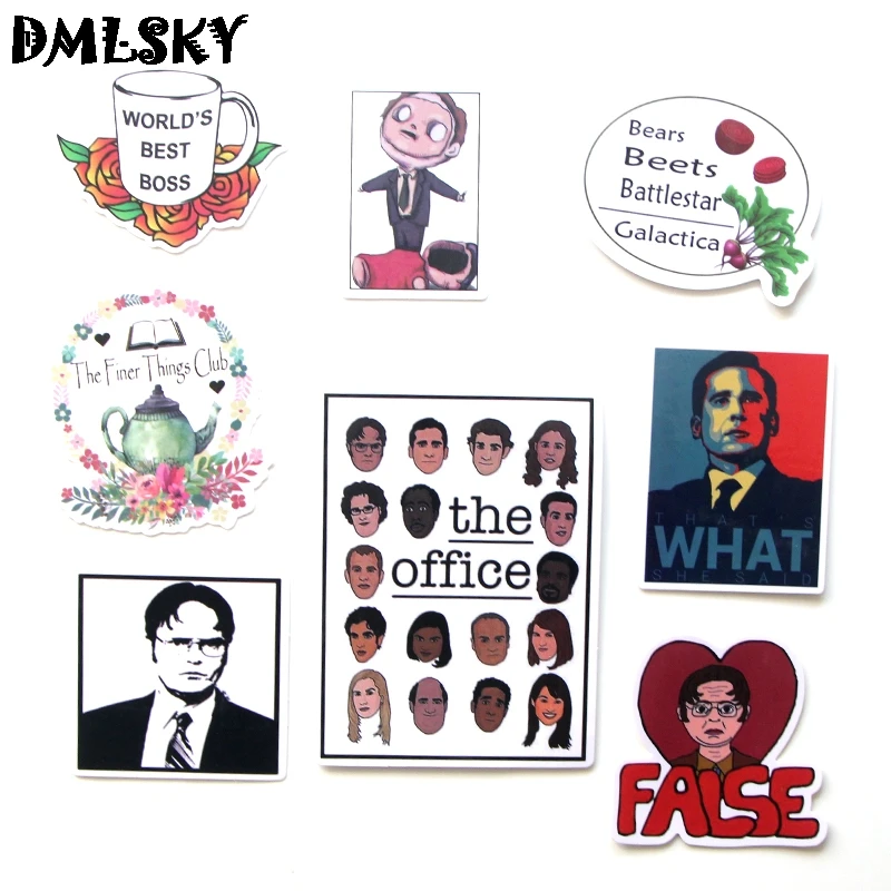DMLSKY 46 шт офисные наклейки в альбом водонепроницаемый ПВХ Скрапбукинг для