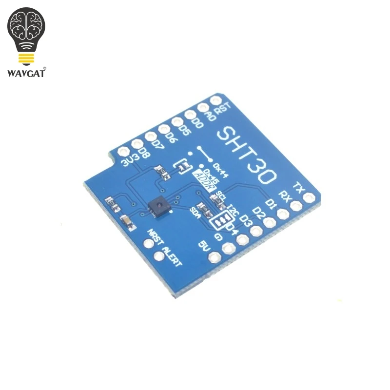 SHT30 экран для WAVGAT D1 mini I2C цифровой модуль датчика температуры и влажности |