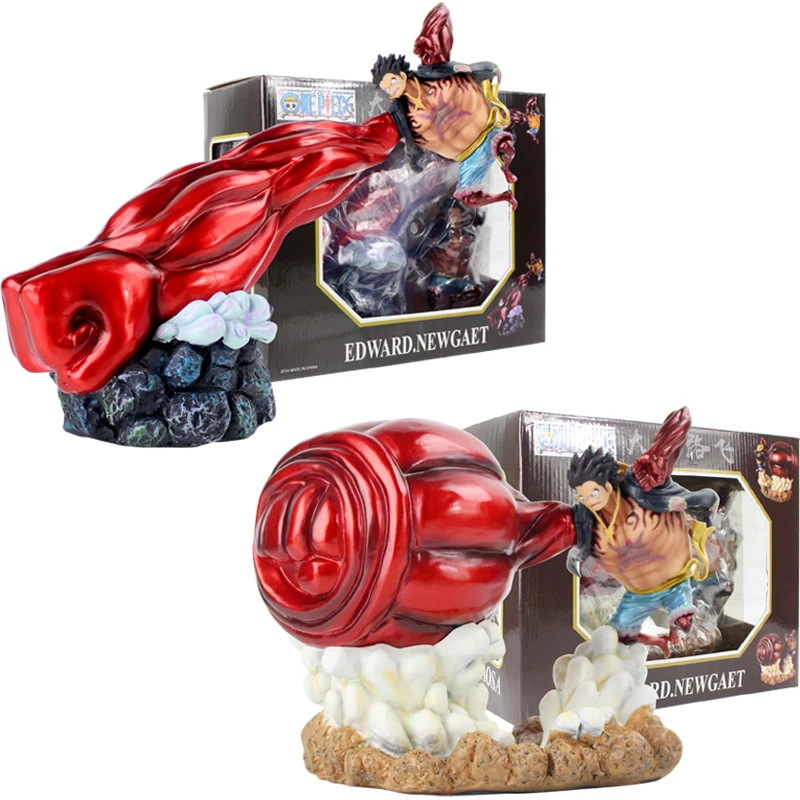 Аниме One Piece Monkey D Luffy экшн фигурка Gear Four 4th King Kong Gun Dressrosa модели игрушки|Игровые