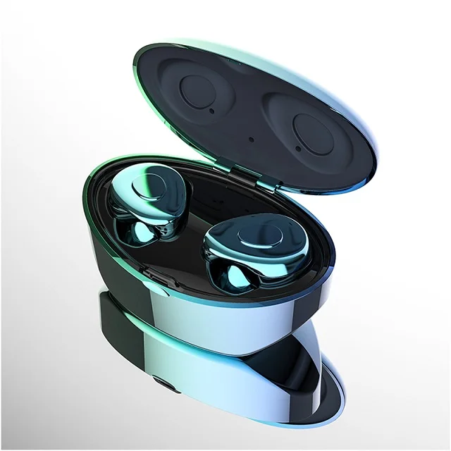 A 6D стерео Bluetooth 5,0 TWS, беспроводные наушники X1, водонепроницаемые наушники с шумоподавлением, 16 H, очень долгое время воспроизведения и зарядка - Цвет: A