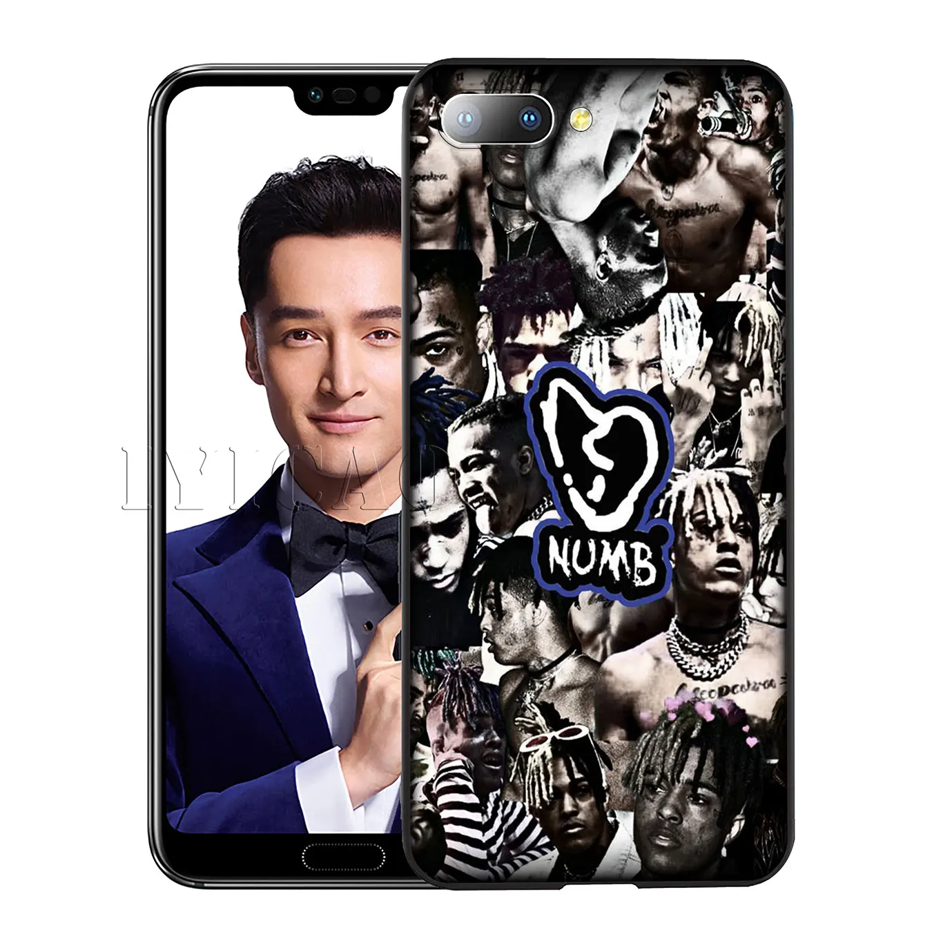 IYICAO Xxxtentacion Черный силиконовый мягкий чехол для Huawei Y7 Y6 премьер Y9 2018 честь 8C 8X8 9 10