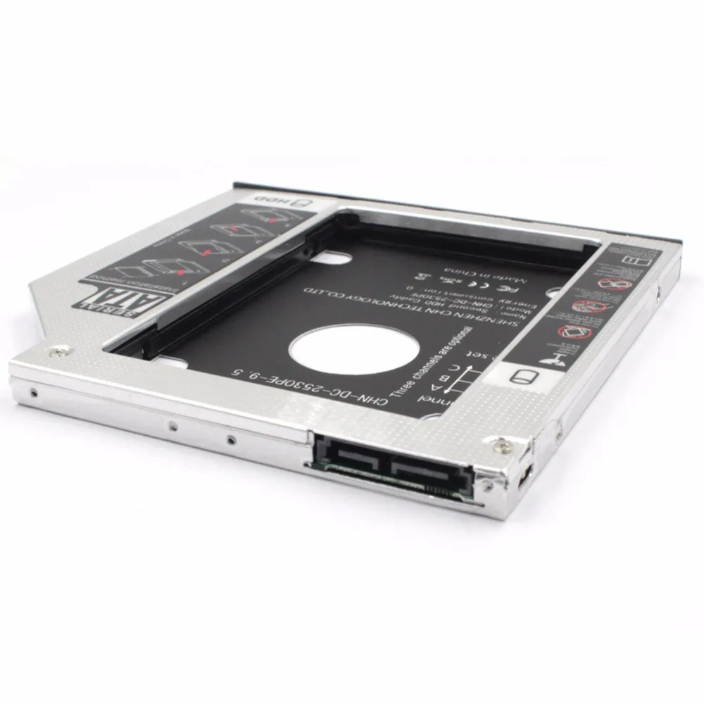 Zheino 2,5 SATA3 SSD 9,5 мм Caddy 120 ГБ 240 ГБ 360 ГБ 480 ГБ 128 ГБ 256 512 1 ТБ SATA3 ssd 2nd рамка Caddy адаптер оптического волокна