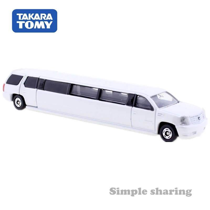 TAKARA TOMY TOMICA No.136 CADILLAC ESCALADE 1:79 лимузин литые миниатюрные коллекционные предметы