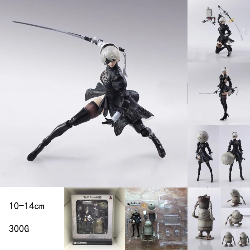 PS4 PC игра NieR:Automata Ferrite YoRHa No. 2 Тип B 2B мультфильм игрушка ПВХ фигурка Модель Кукла