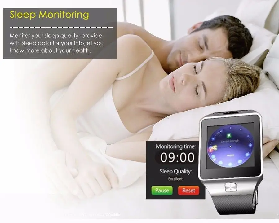 Бесплатная доставка Дешевые Черные умных часов что может вызвать и текст для Iphone