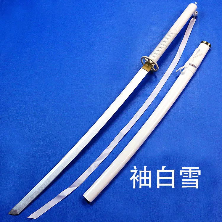 Bleach Рукия Куросаки ichigoku ЯПОНСКИЙ KATANA Косплей деревянный меч лезвие ножа оружие Косплэй Реквизит Высокое качество - Цвет: as show