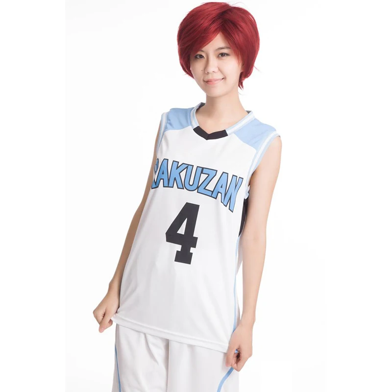 Костюм для косплея Kuroko no Basuke ракузан высокий Акаси сейюр № 4 спортивная одежда