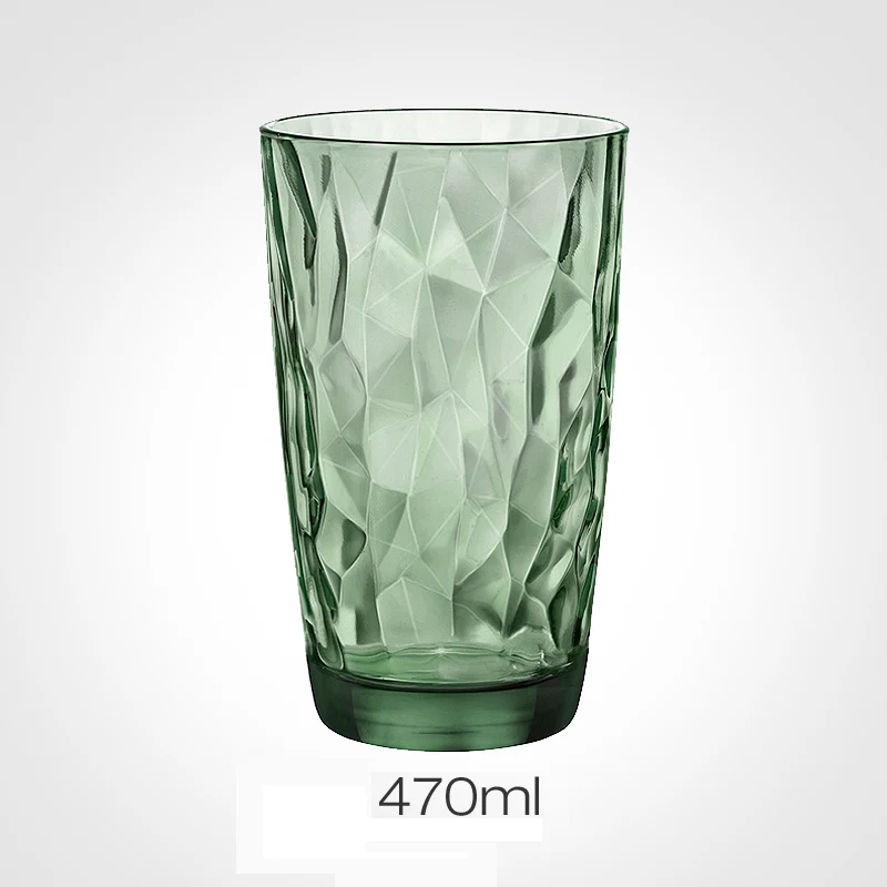 A1 Green 143x85mm Европа без свинца оригинальность стеклянная чашка для воды цвет прозрачная чашка бытовые чашки для сока стеклянные рюмки чашка для напитков - Цвет: A1 Green 143x85mm