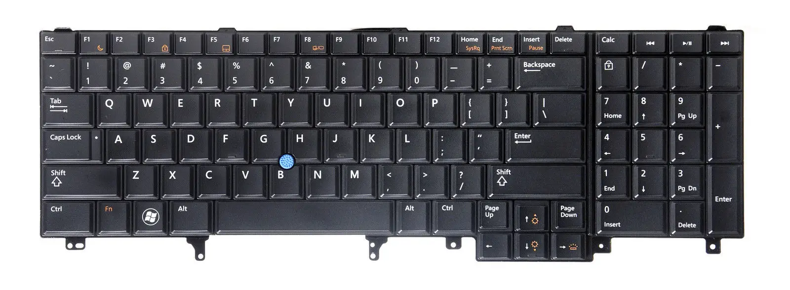 Подлинная Клавиатура для ноутбука Dell Latitude E6520 E6530 E6540 с подсветкой | Компьютеры и
