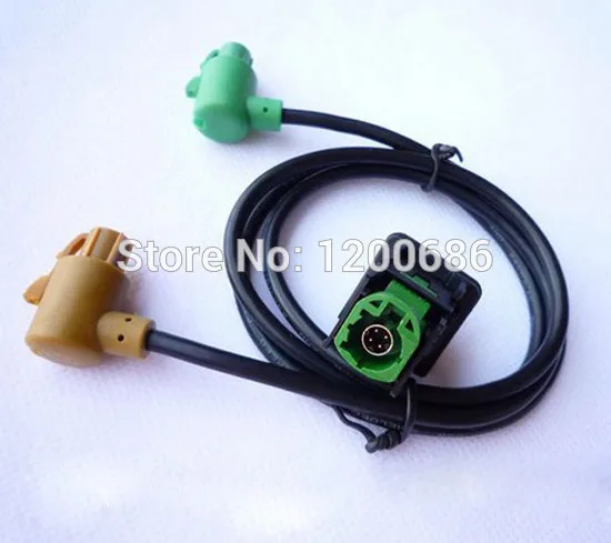 

USB Switch Cable wire harness usb switch plug connector For VW Volkswagen Golf RCD510 RCD310 VW GOLF MK6 JETTA MK5