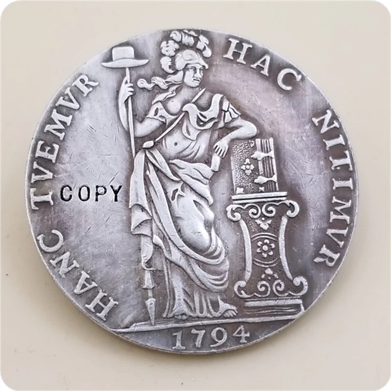 1794 Голландская республика 3 гильзы копия монеты Бесплатная доставка|Безвалютные